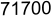 71700